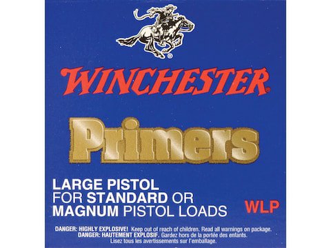 WINCHESTER LARGE PISTOL PRIMERS #7 BOX OF 1000 (10 TRAYS OF 100) | LARGE PISTOL PRIMERS